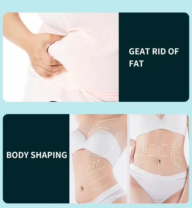 6 in 1 Ultrasonic 5D RF Cavitation Machine 80K Radio Frequency Body Slimming Lipo Shaping Machine