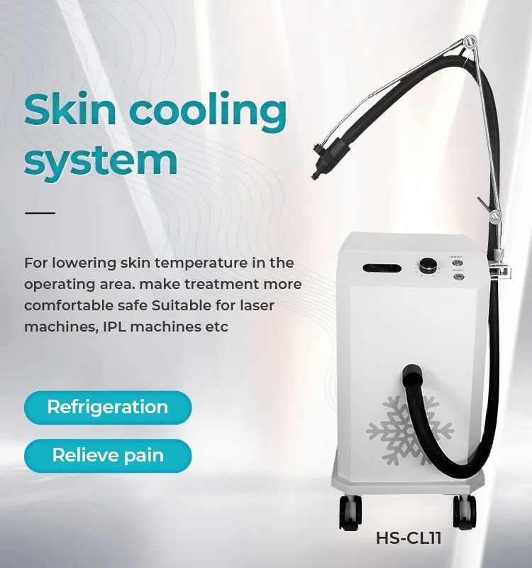 Skin Cooling Laser Tattoo Removal Machine - Comfortable, Low Noise, Effective Model for Professional Use