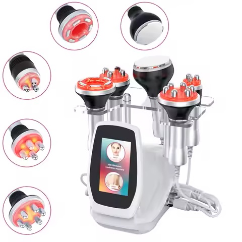 All in1 Body Fat Removal 2 Emssing Probes Lipo 80k Cavit Machine for Home & Salon