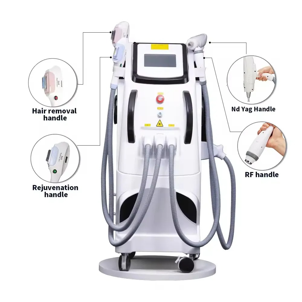 Tattoo Removal 3-in-1 OPT 360° Magneto-Optic IPL + Picosecond Laser + RF Beauty Device Fast Hair Removal Anti-Aging,& Skin Rejuvenation