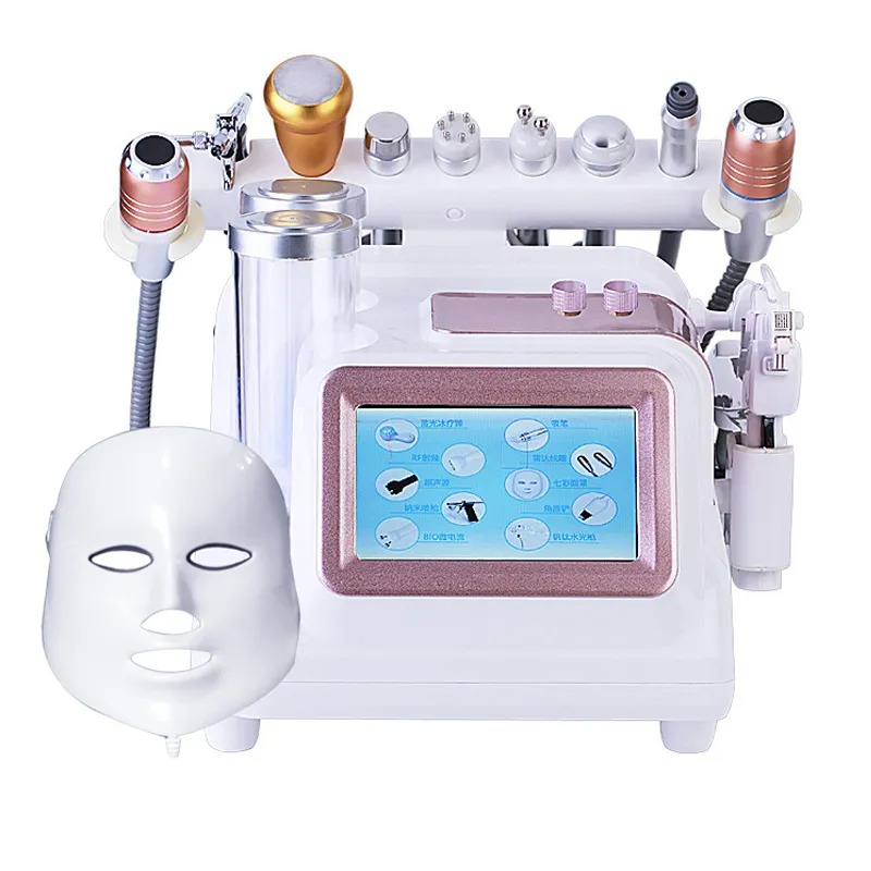 Hydrogen Oxygen Beauty Machine, 12 in 1 Water Oxygen Hydrafacial Machine, Professional Diamond Microdermabrasion Machine for Wrinkle Remover Clean Face