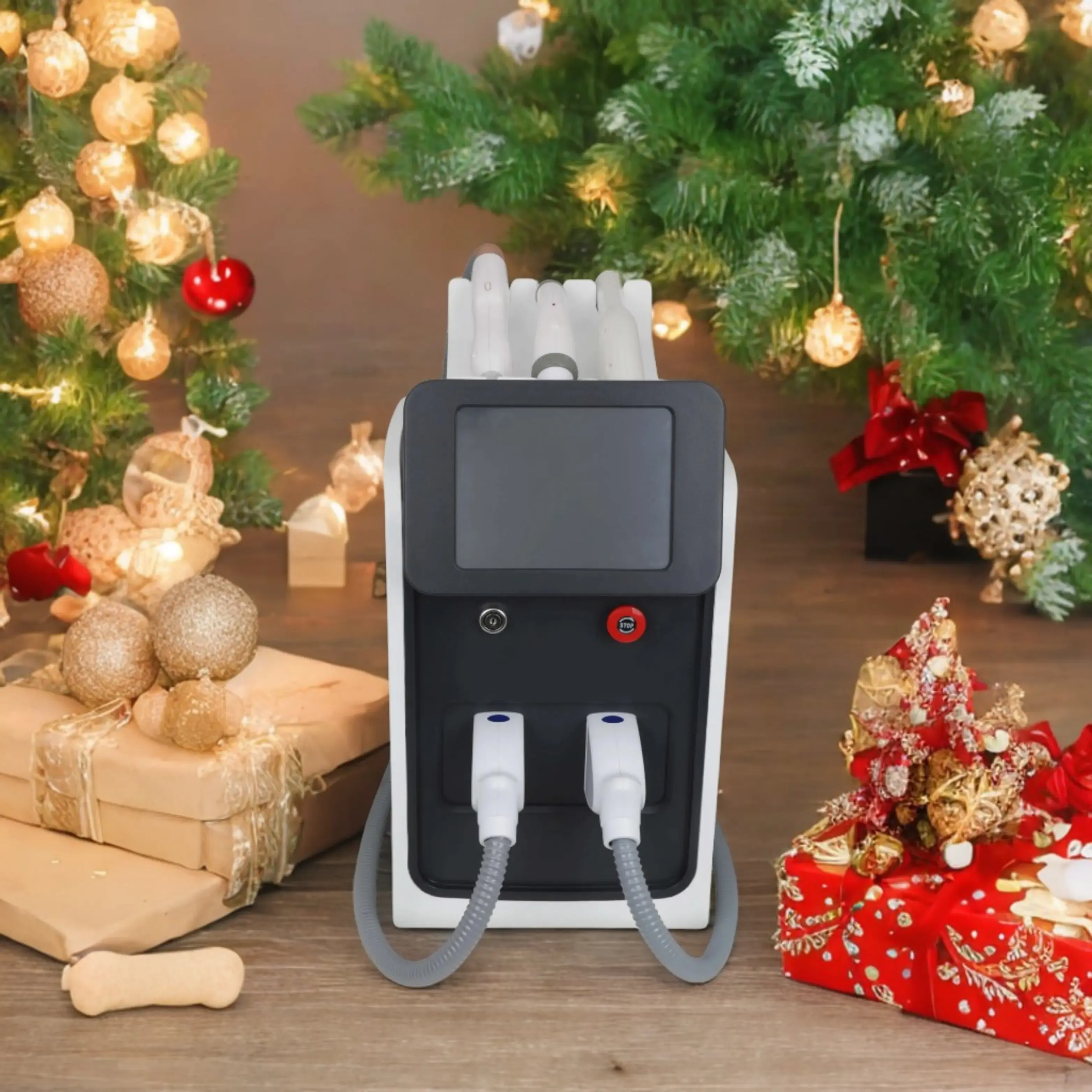 3-in-1 Laser Machine for Hair Removal + Tattoo Removal + E-Light Skin Rejuvenation