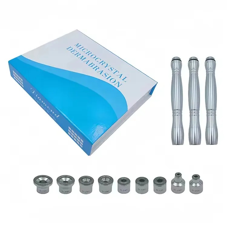 Professional Diamond Microdermabrasion Wands & Tips Kit