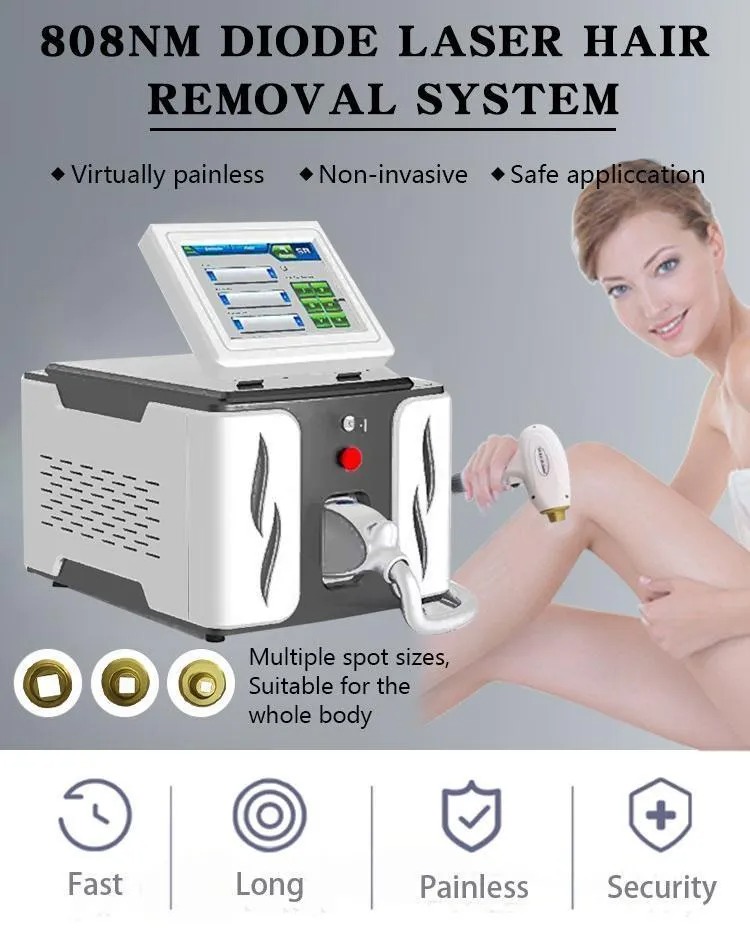 Professional Laser Hair Removal Machine - Premium Quality 808nm Diode Device for Salon & Home Use