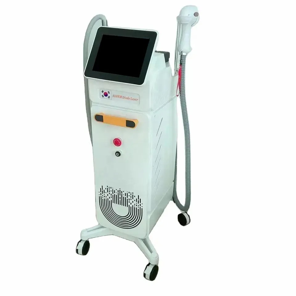 Newest 4-Wavelength Diode Laser Hair Removal Machine - 808nm Ice Platinum Titanium - High Power, Lifetime Warranty, Painless