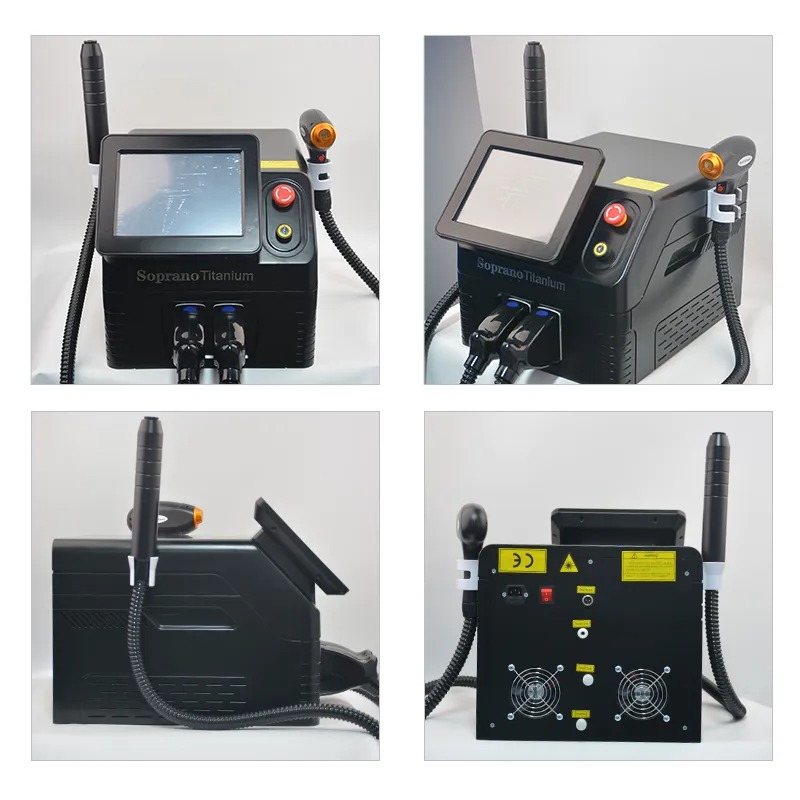 Professional Laser Hair Removal Machine - Advanced Picosecond and 808nm Diode System for Tattoo and Hair Removal