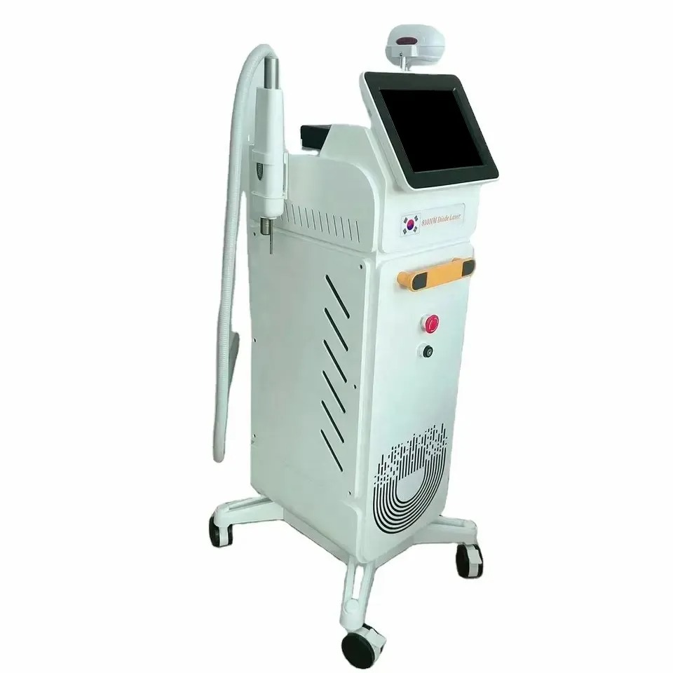 Newest 4-Wavelength Diode Laser Hair Removal Machine - 808nm Ice Platinum Titanium - High Power, Lifetime Warranty, Painless
