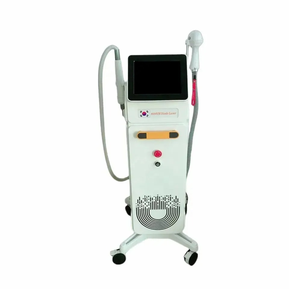 Newest 4-Wavelength Diode Laser Hair Removal Machine - 808nm Ice Platinum Titanium - High Power, Lifetime Warranty, Painless