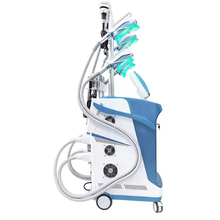 360° Cryolipolysis Slimming Machine with Vacuum & RF 4 handle Cryo cavittaion RF&Lipolaser-2