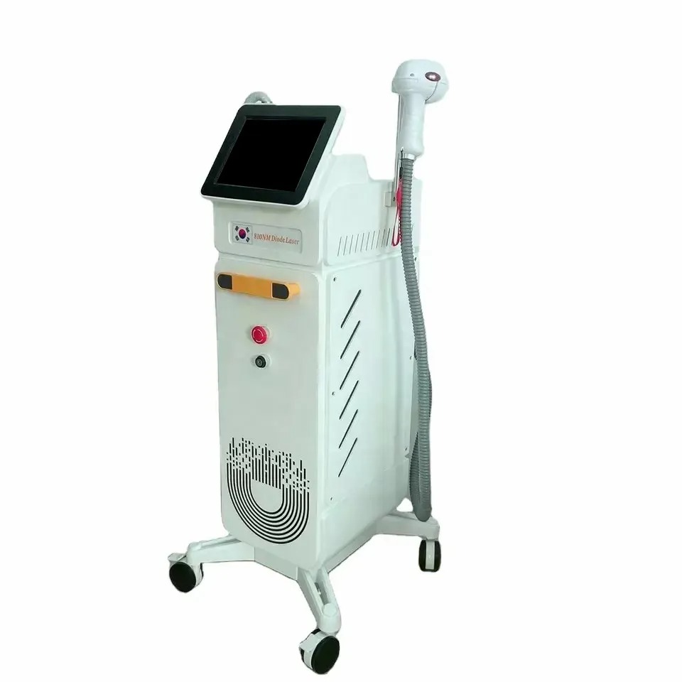 Newest 4-Wavelength Diode Laser Hair Removal Machine - 808nm Ice Platinum Titanium - High Power, Lifetime Warranty, Painless