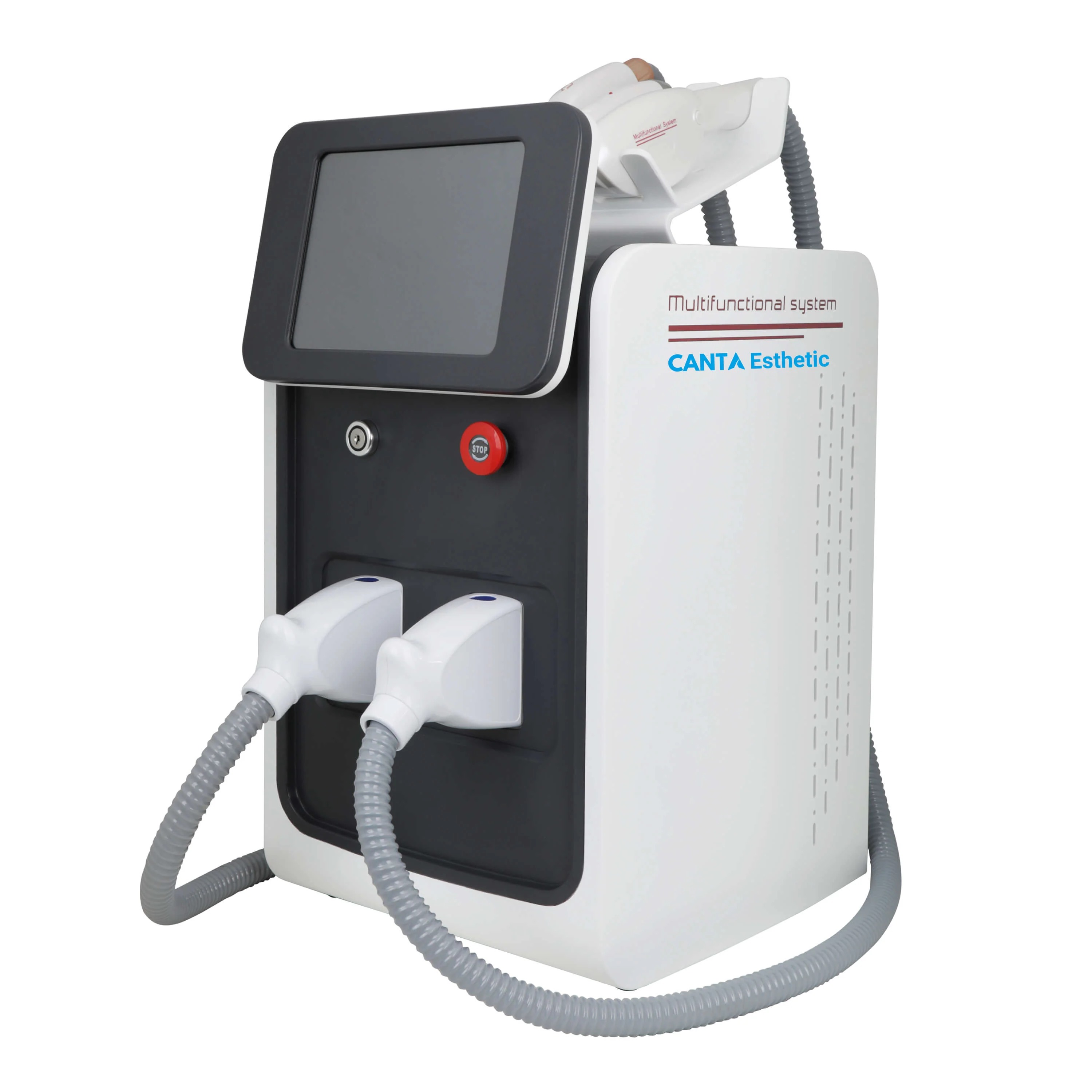3-in-1 Laser Machine for Hair Removal + Tattoo Removal + E-Light Skin Rejuvenation