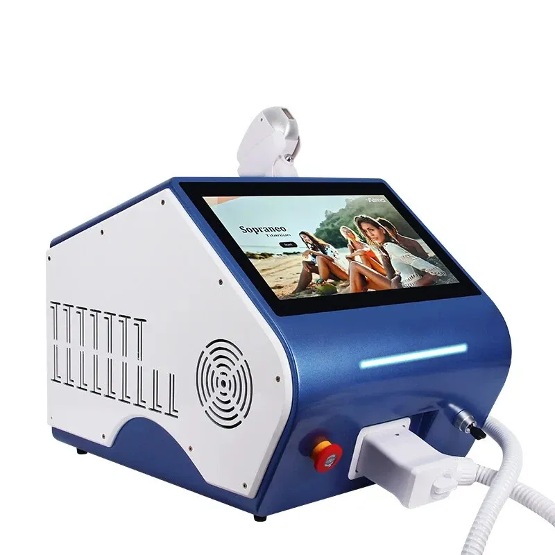 Professional 6bar diode portable permanent laser hair removal machine painless salon use machine 808nm+755nm+1064nm 6bar high power 2025 latest model