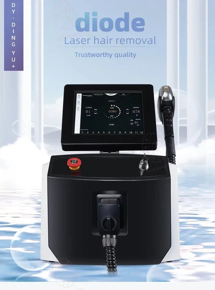 808nm Epilator Diode Laser 755 808 1064 Permanent Hair Remover Laser HairRemoval