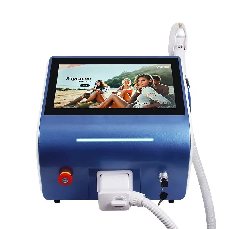 Professional 6bar diode portable permanent laser hair removal machine painless salon use machine 808nm+755nm+1064nm 6bar high power 2025 latest model