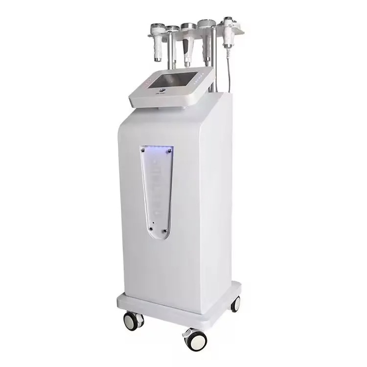 6 in 1 Ultrasonic 5D RF Cavitation Machine 80K Radio Frequency Body Slimming Lipo Shaping Machine