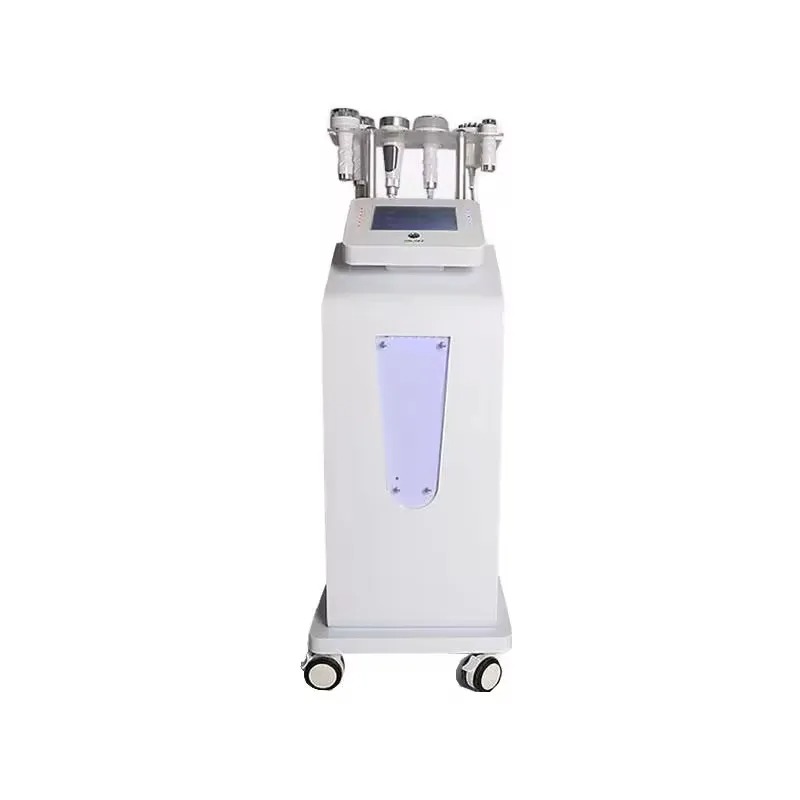 6 in 1 Ultrasonic 5D RF Cavitation Machine 80K Radio Frequency Body Slimming Lipo Shaping Machine