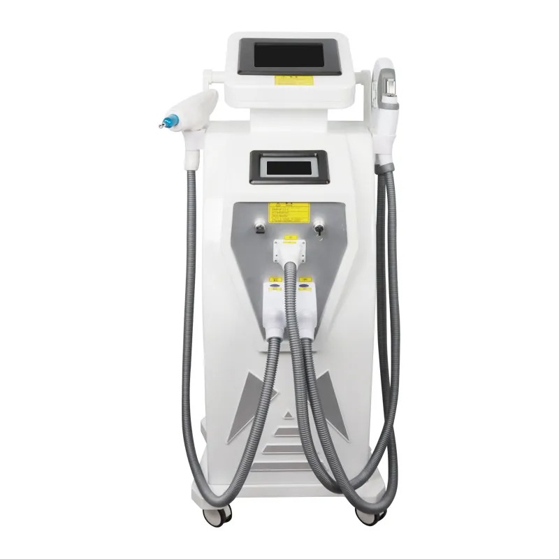 4 in 1 Tattoo Pigmentation Removal Beauty Machine IPL Hair Removal Salon Machine Skin Rejuvenation Acne Scar Removal Laser