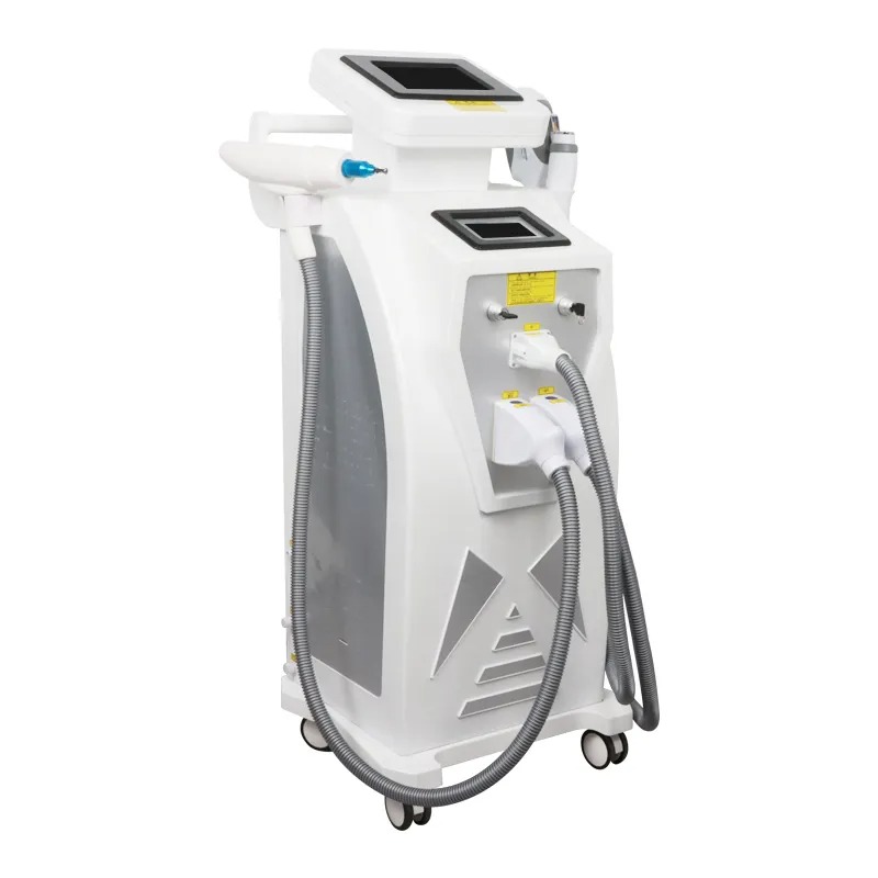 4 in 1 Tattoo Pigmentation Removal Beauty Machine IPL Hair Removal Salon Machine Skin Rejuvenation Acne Scar Removal Laser