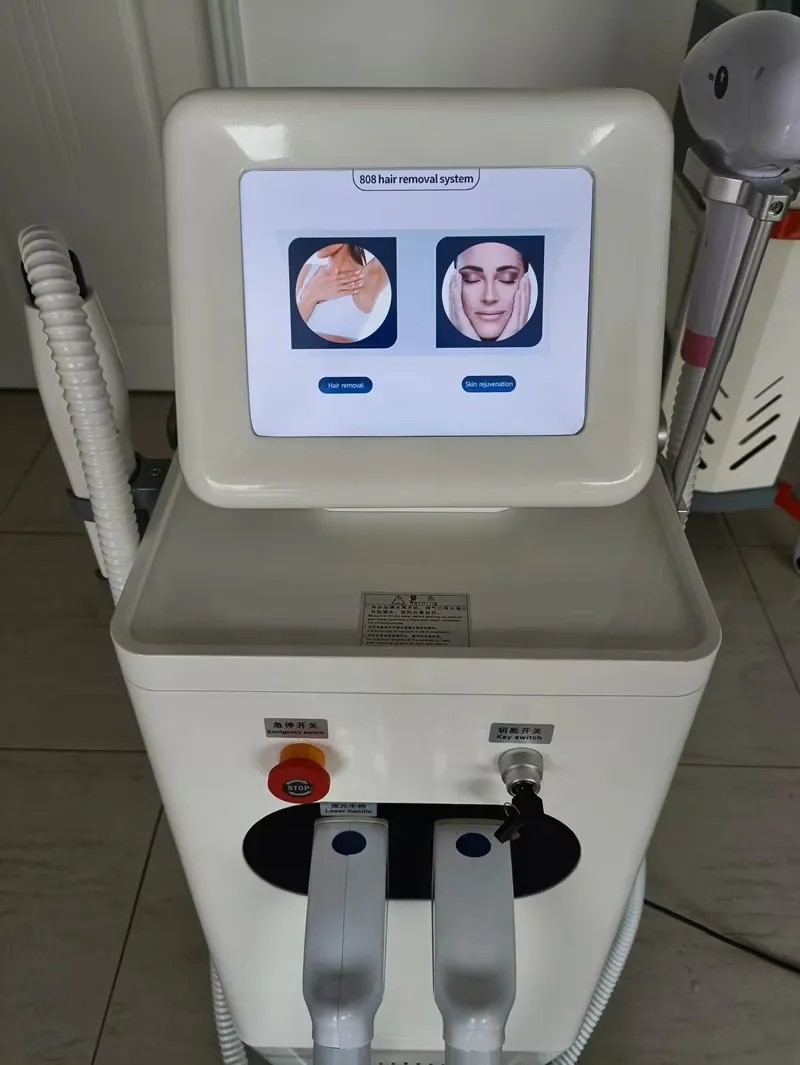 Beauty Salon Equipment Laser Hair Removal 755nm 1064nm Laser Skin Beauty Machine ND YAG Laser Machine