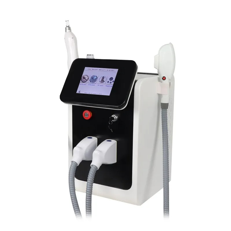 3-in-1 Laser Hair Removal with SHR, E-light, and YAG Laser
