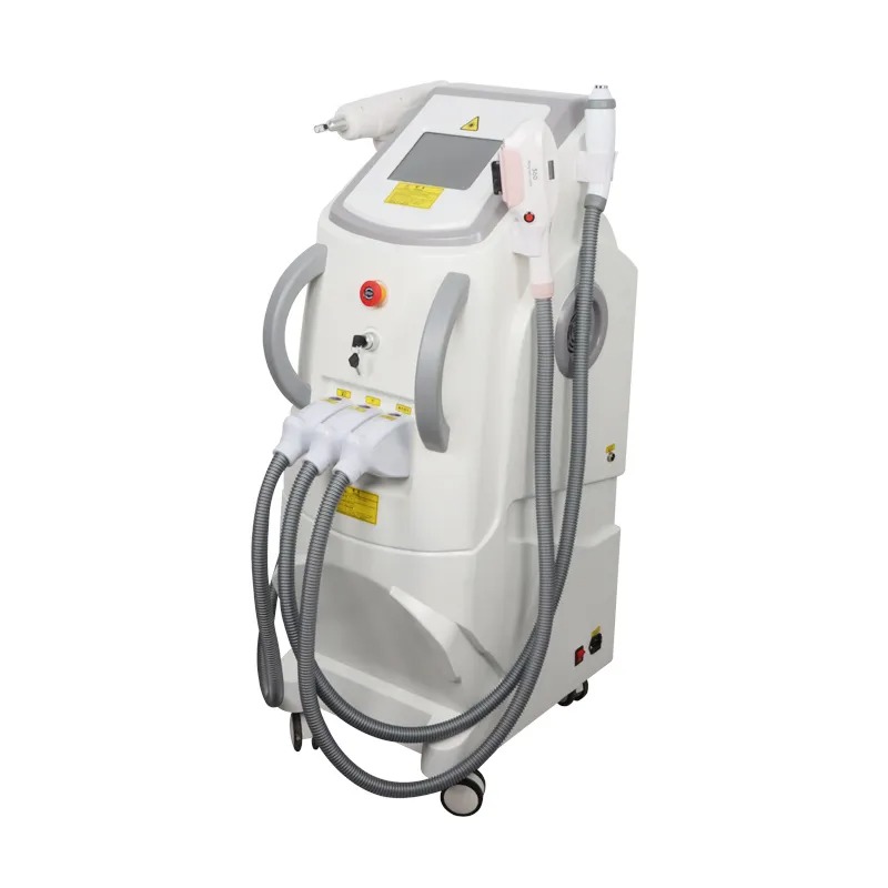 Tattoo Removal Machine Laser Hair Removal Machine 3 in 1 Vertical nd Yag Permanent OPT Ipl Shr Hair Removal