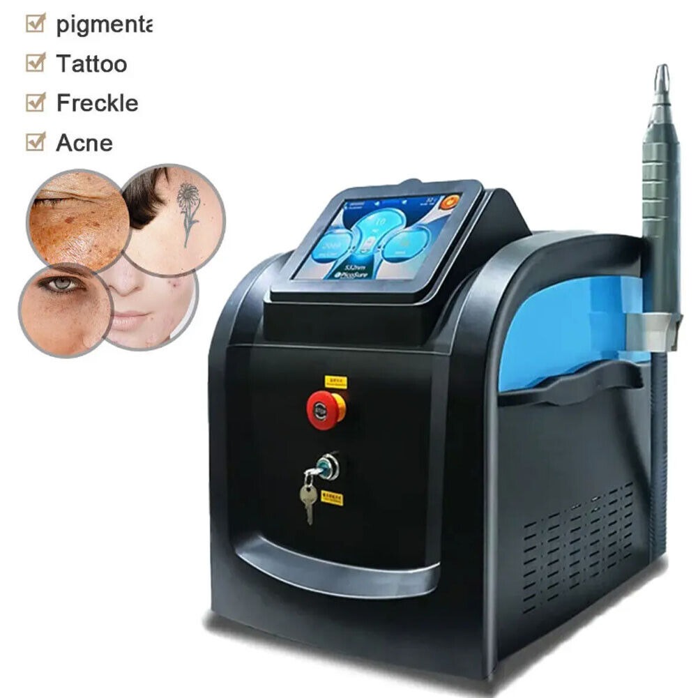Picosecond laser machine yag pico laser tattoo removal equipment hollywood peel