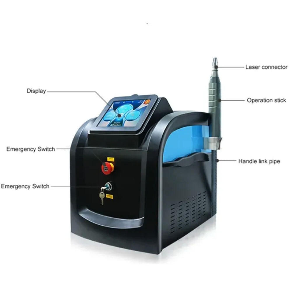 Picosecond laser machine yag pico laser tattoo removal equipment hollywood peel