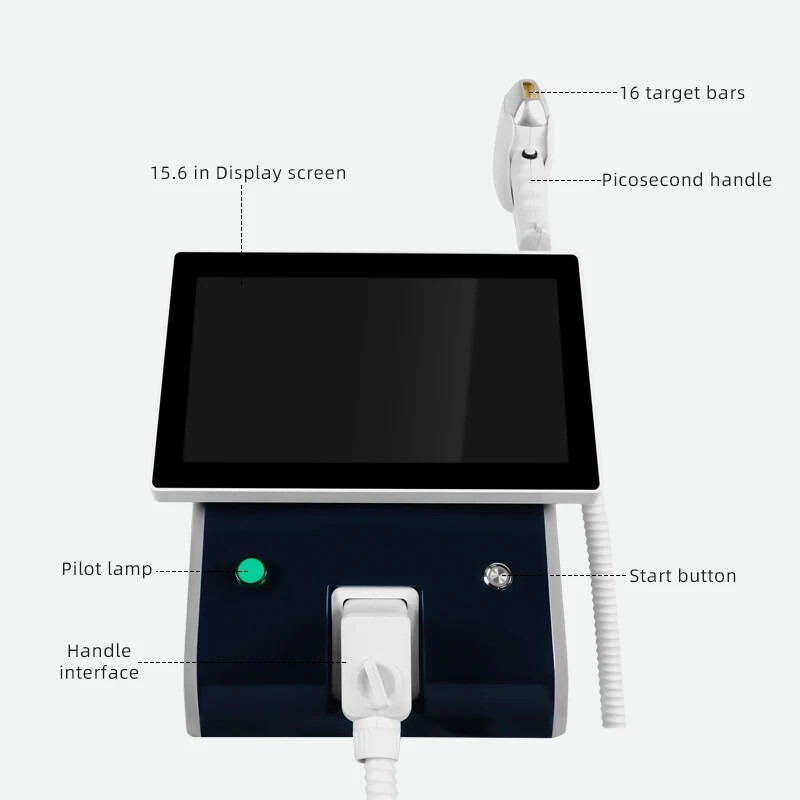 Ice Titanium 755 808 1064nm Permanent Painless Diode Laser hair removal Machine