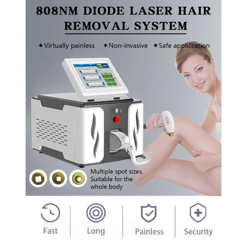 Professional Laser Hair Removal Machine - Premium Quality 808nm Diode Device for Salon & Home Use