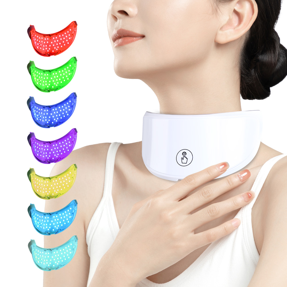 At-Home LED Neck Anti-Aging Mask – Red Light Therapy for Smoother, Youthful Skin