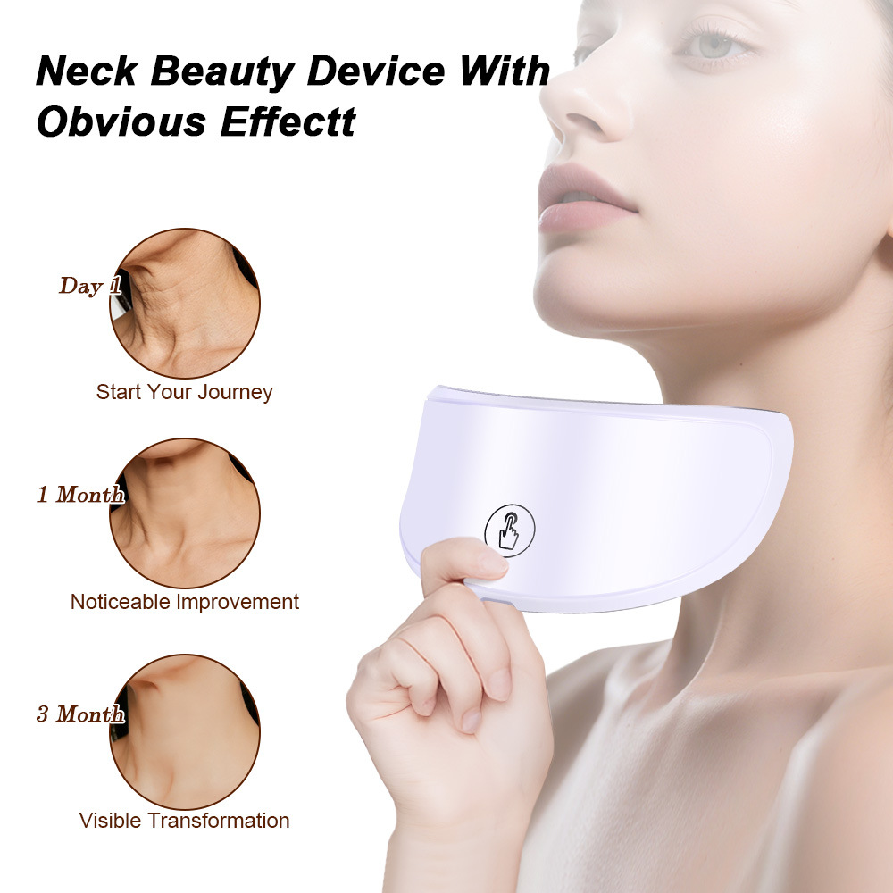 At-Home LED Neck Anti-Aging Mask – Red Light Therapy for Smoother, Youthful Skin