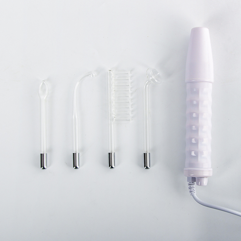 High Frequency Facial Wand with 4 Electrodes – Anti-Acne, Skin Tightening & Hair Growth Therapy