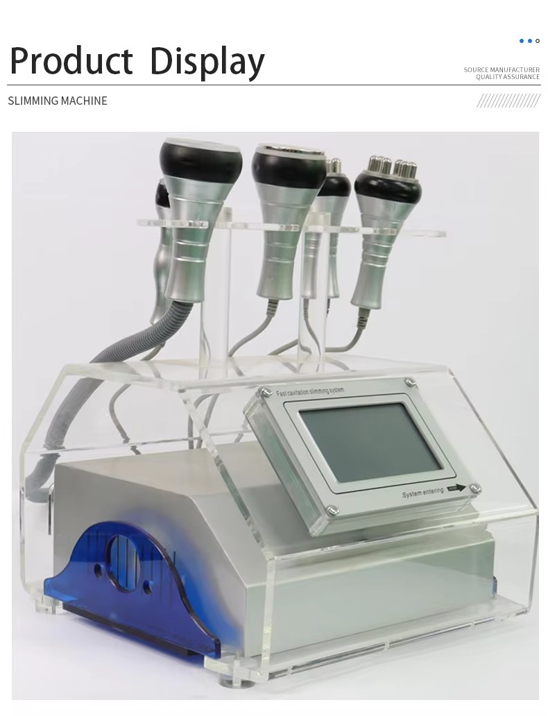 5 in 1 Radio Frequency 40k 80k Vacuum Body Sculpting Skin Tightening Fat Remvoal Body Slimming Machine Cellulite Reduction