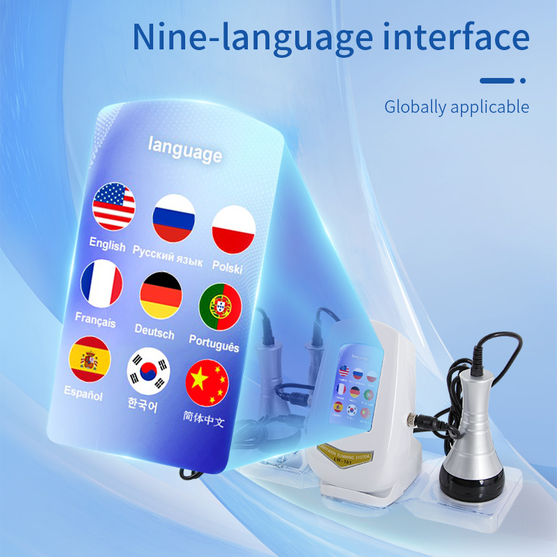 Portable 3 in 1 radiofrequency cavitation rf 40k ultrasonic cavitation slimming machine / 40k cavitation