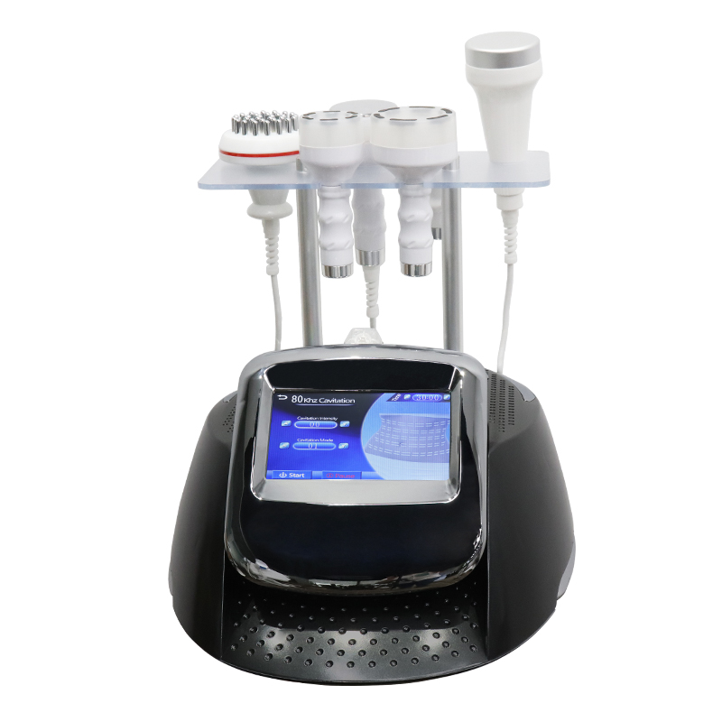 6 En 1 Rf 80 k Fat Cavitation Rf Ultrasound Slimming Device Portable Beauty Ultrasonic Lipocavitation 80k