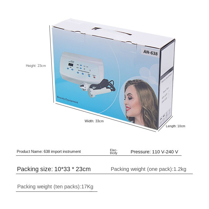 WD-628 Professional Ultrasonic Facial Machine – Deep Cleansing & Skincare Absorption Device