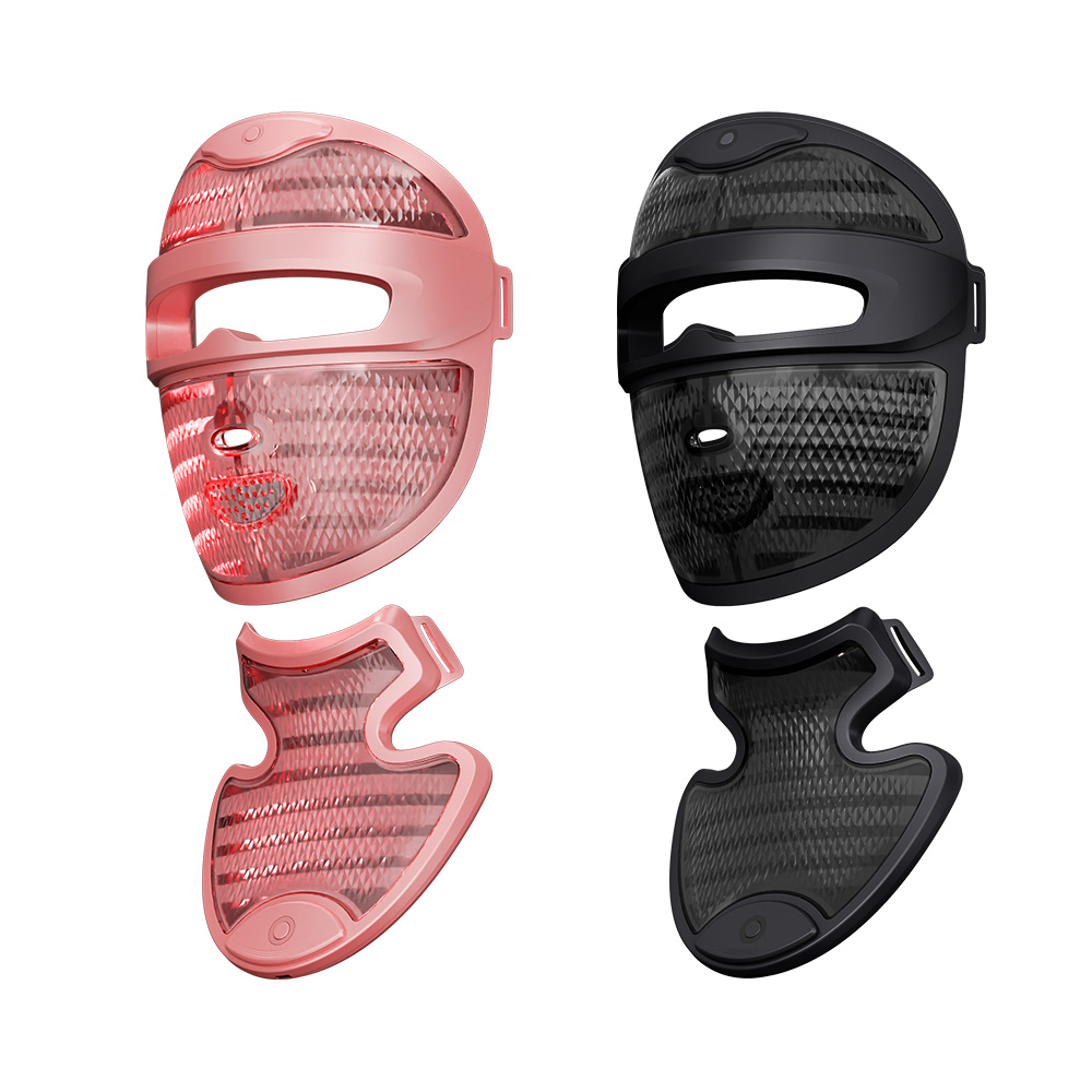 Luxury Wireless LED Face and Neck Mask Set – Red & Near-Infrared Light Therapy for Anti-Aging and Skin Rejuvenation