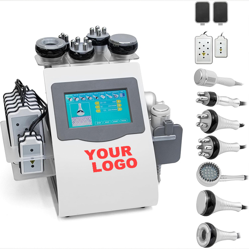 Professional 9 in 1 Cavitation Body Slimming Machine | RF Vacuum Skin Tightening