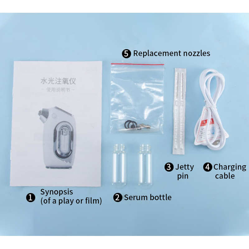 Oxygen Facial Airbrush and Nano Mist Sprayer for Skin Care and Hydration