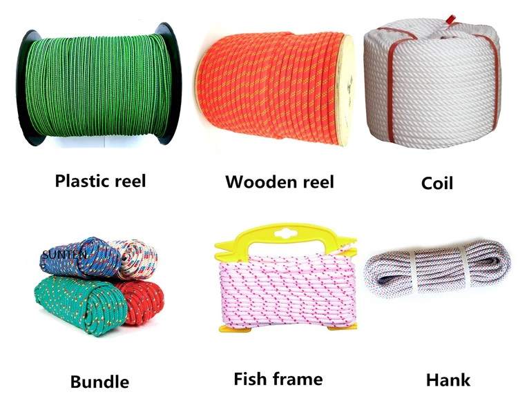 Braided/Twisted Rope in Hank, Spool, Coil, Reel