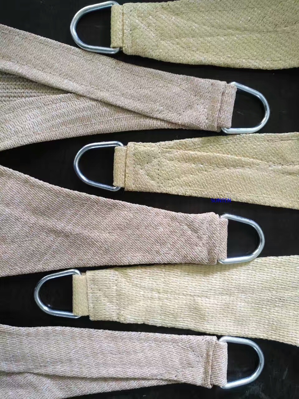 320 gsm Mono-Tape Beige Shade Sail With Hardware Kit