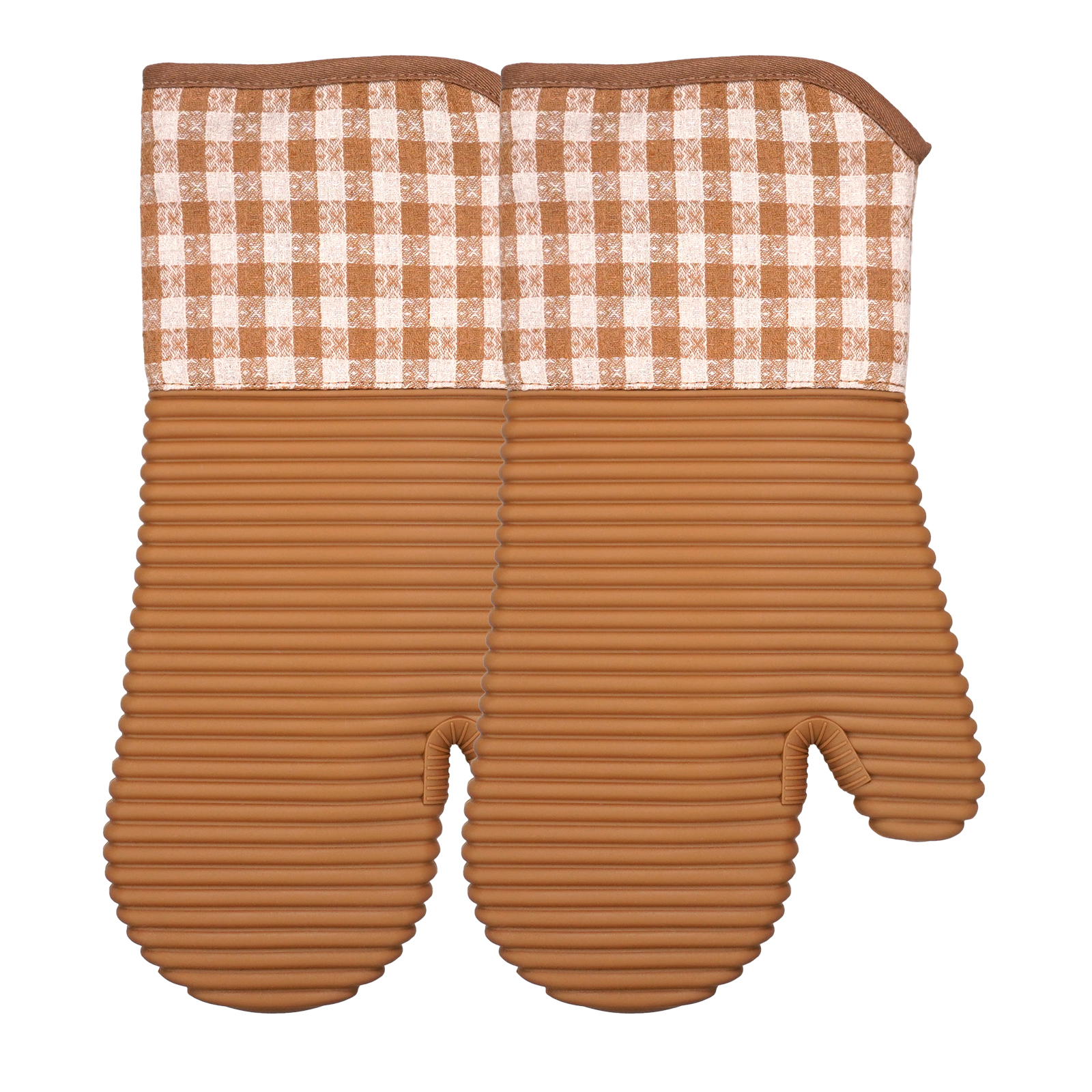 Food-Grade Silicone Heat-Resistant Oven Mitt – Non-Slip Textured Kitchen Glove