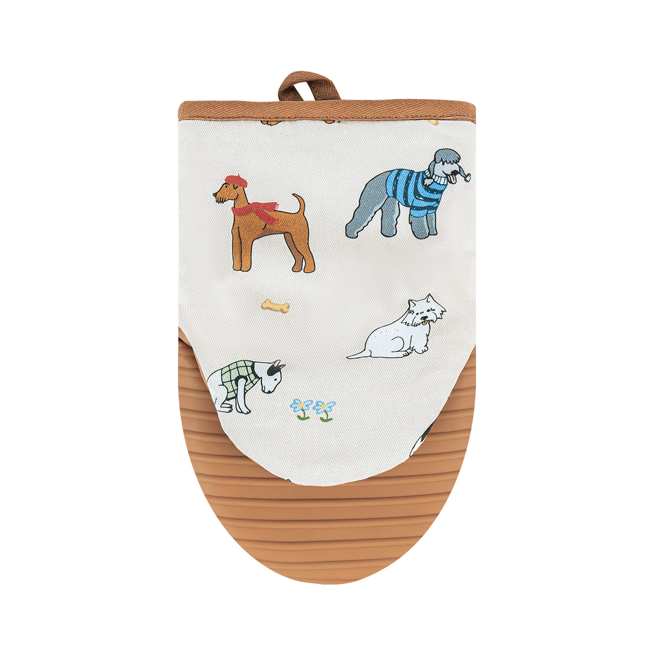 Silicone- Oven Mitts – Cotton Twill, Heat-Safe