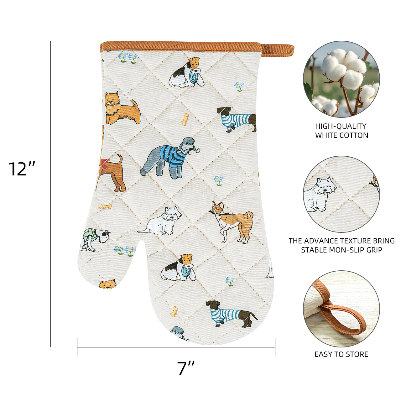 Wholesale Cotton Oven Mitts for Gifting & Kitchenware Lines