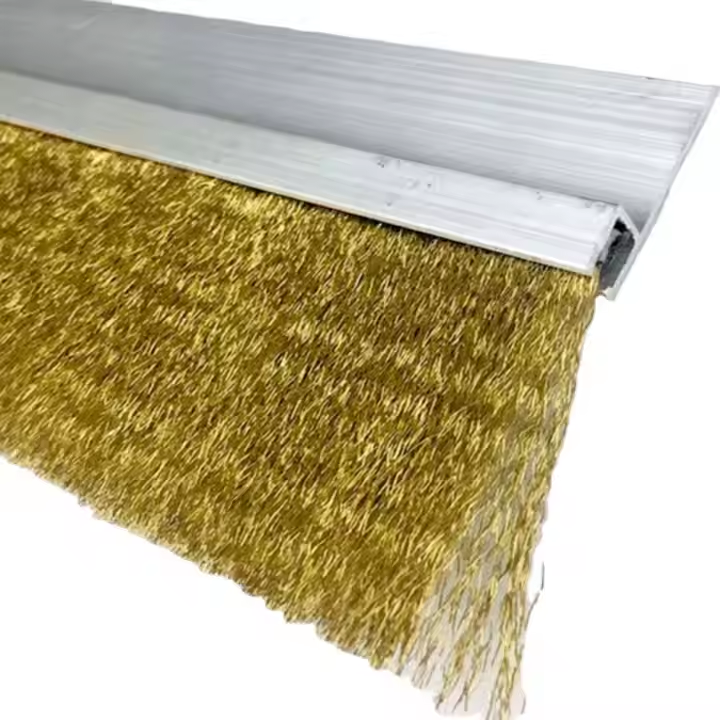 Brass Wire Strip Brush