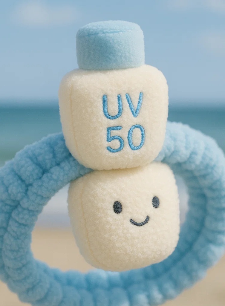 UV 50 Plush Bottle Baby Headband
