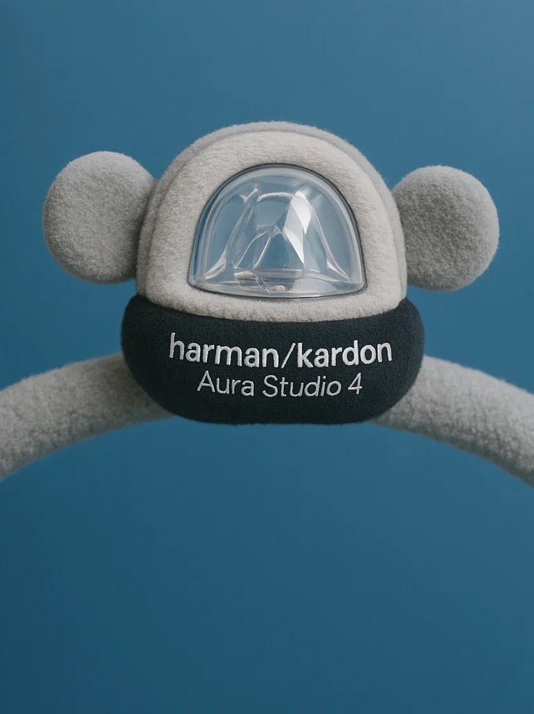 Diadema de Peluche para Bebé Inspirada en Marshall - Con Orejitas