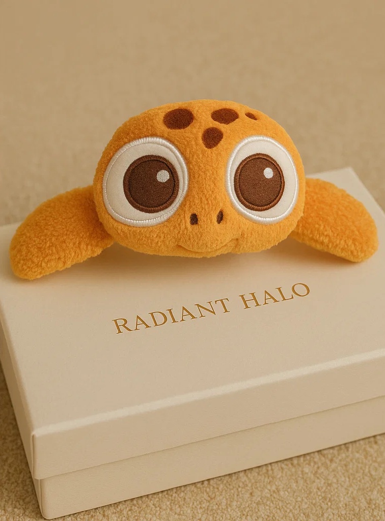 Cute Turtle Plush Baby Headband - Perfect for 0-3 Years Old