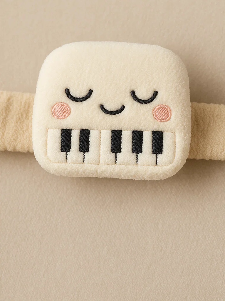 Cute Cartoon Piano Baby Headband