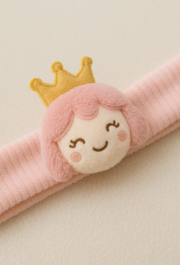 Pink Princess Doll Baby Headband